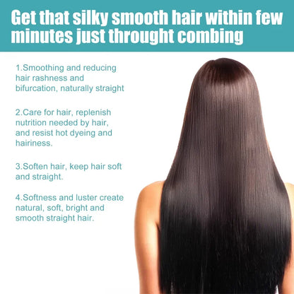 60ML Keratin Hair Straightening Cream Professional Damaged Treatment Faster Smoothing Curly Hair Care Protein Correction Cream