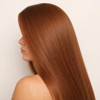 Smooth, glossy, frizz-free hair result after using Veronasa